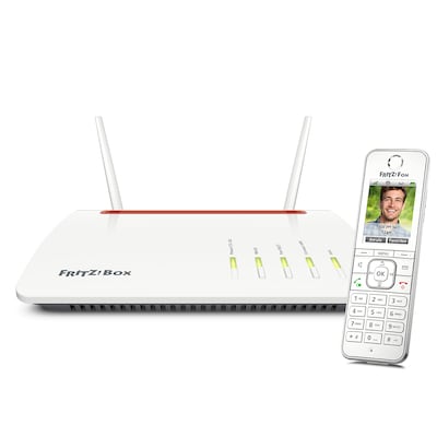 FRITZ!Box 6890 LTE + Fon C6 Weiß Bundle