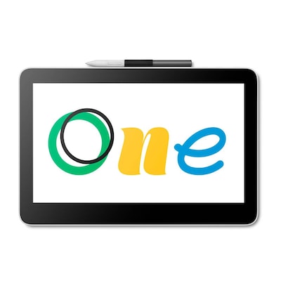 Wacom One 13 Grafiktablet, Kabelgebunden, USB-C 13,3-Zoll-Bildschirm, incl. Wacom One Pen
