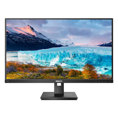 Philips 273S1 27 Zoll Full HD Monitor, höhenverstellbar, Lautsprecher, Adaptive Sync (1920x1080, 75 Hz, HDMI, DisplayPor...