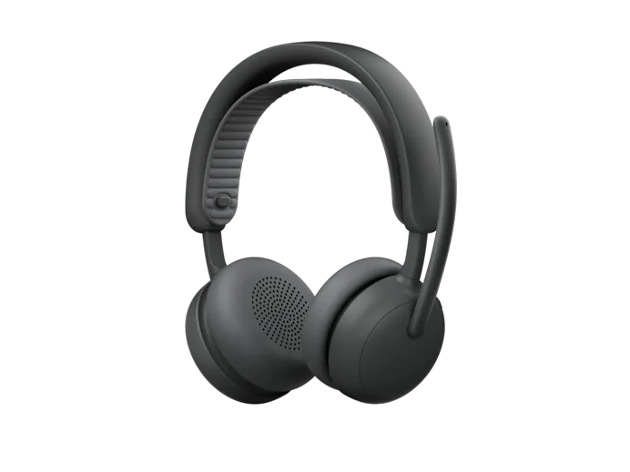 Logitech Zone Wireless 2 ES for Business Kabelloses Headset Geräuschunterdrückung, Adaptiver Hybrid-ANC, MS Teams zertifiziert, Native Bluetooth-Verbi