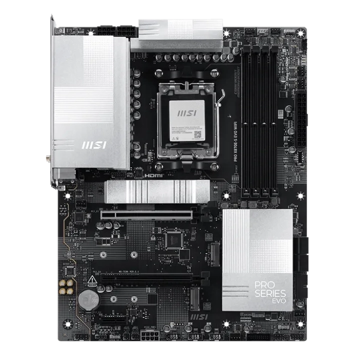 MSI PRO X870E-S Evo WIFI Mainboard