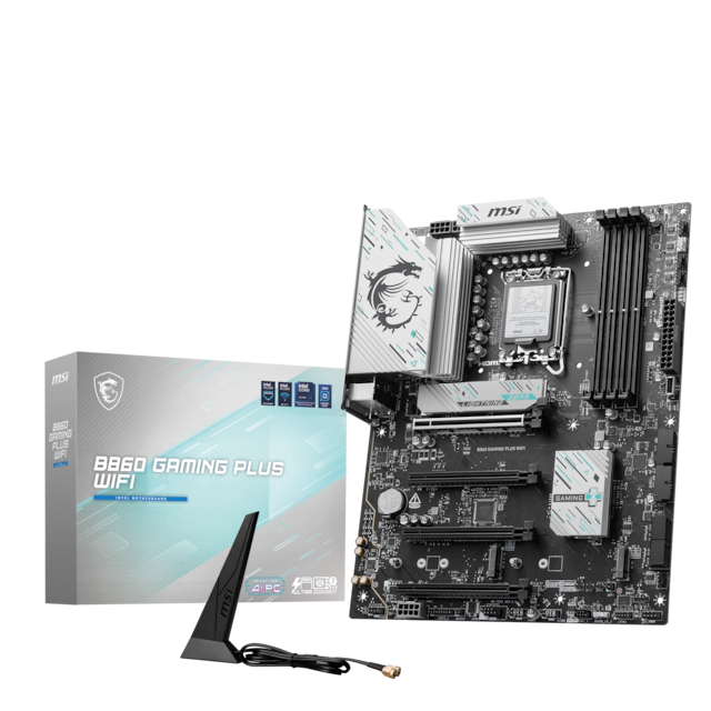 MSI B860 Gaming Plus WiFi motherboard