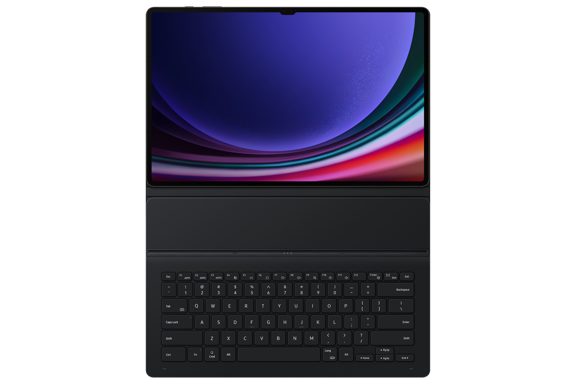 Samsung Book Cover Keyboard Slim Galaxy Tab S9 Ultra, Black