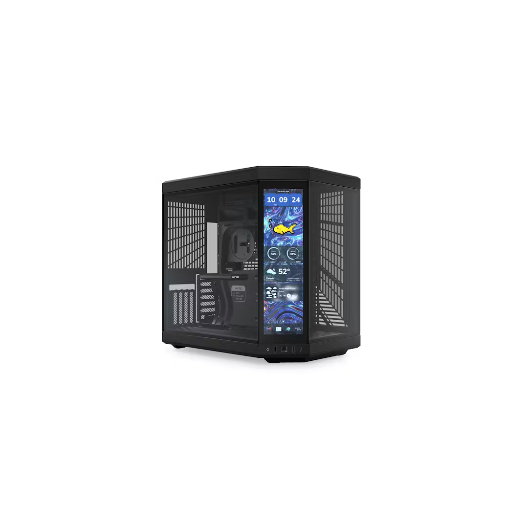 HYTE Y70 touch infinite Pitch Black | PC-Gehäuse