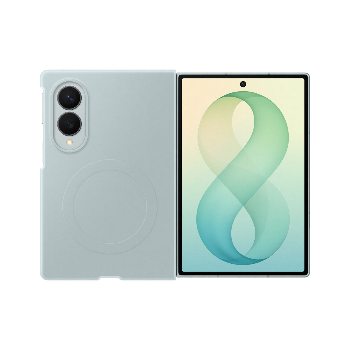 Samsung Silicone Magnet Case für Galaxy Fold8, green Handytaschen Produkt Bild 3