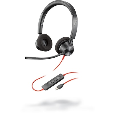 Poly Plantronics Blackwire 3320 Headset, Stereo, USB-C, Unified Communication optimiert