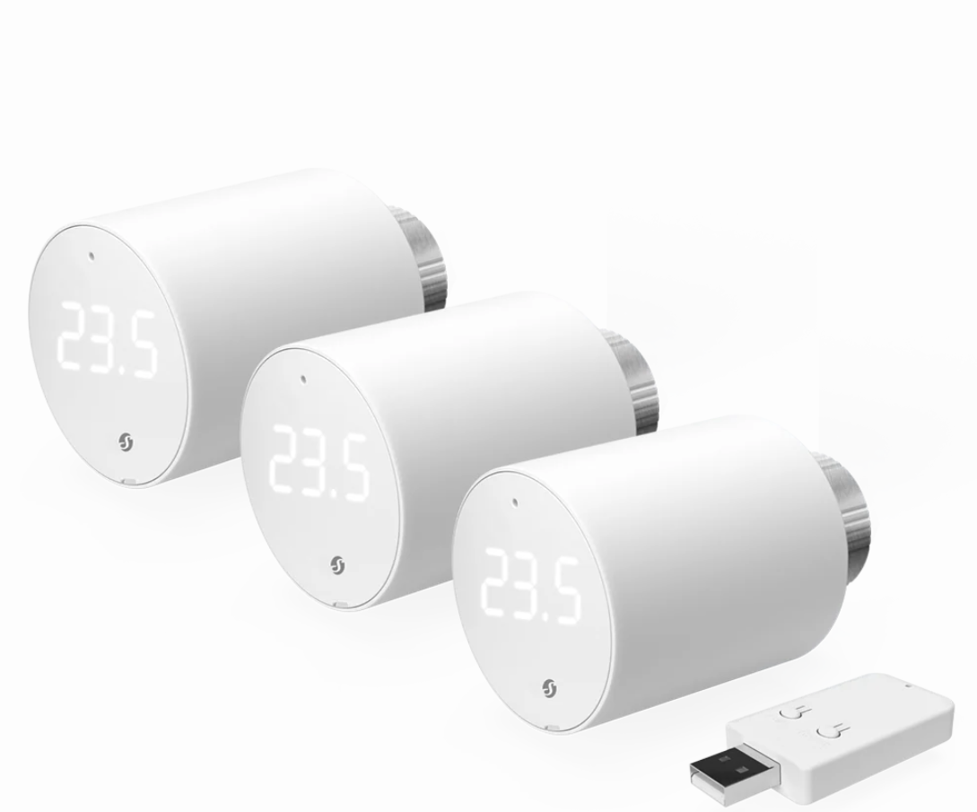 Shelly TRV 3er Pack Neu: Zigbee-Unterstützung per Firmware-Update (1.3.2)