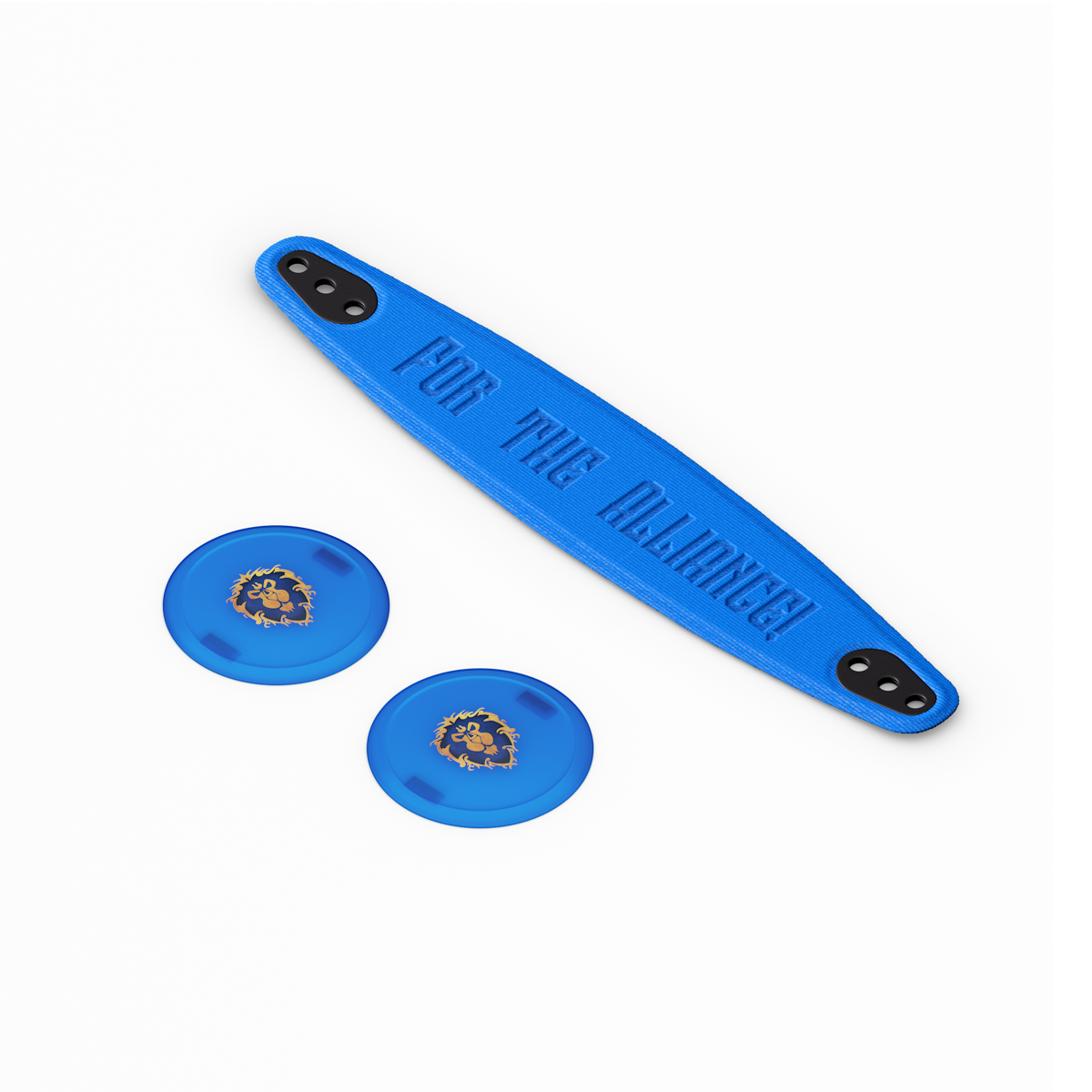 SteelSeries Booster Pack World of Warcraft - Allianz - Booster Pack inkl. Kopfband und Lautsprecherabdeckungen, kompatibel zu allen Arctis Nova Pro un