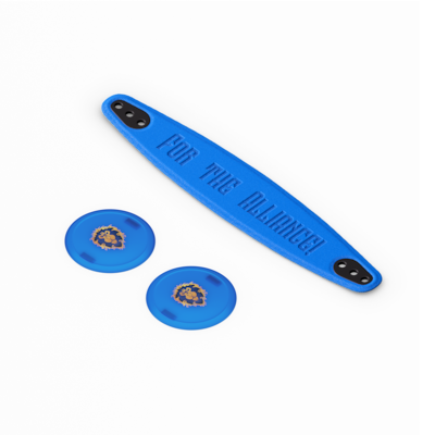 SteelSeries Booster Pack World of Warcraft - Allianz - Booster Pack inkl. Kopfband und Lautsprecherabdeckungen, kompatib...