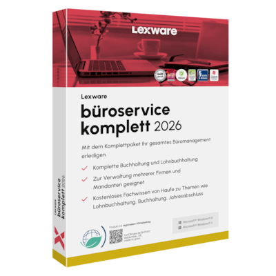 Lexware büroservice komplett 2026 Mehrplatzversion - Abo
