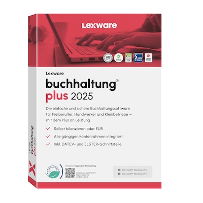 Lexware buchhaltung plus 2025 Jahresversion (365-Tage)