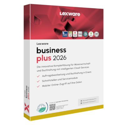 Lexware business plus 2026 Jahresversion (365-Tage)