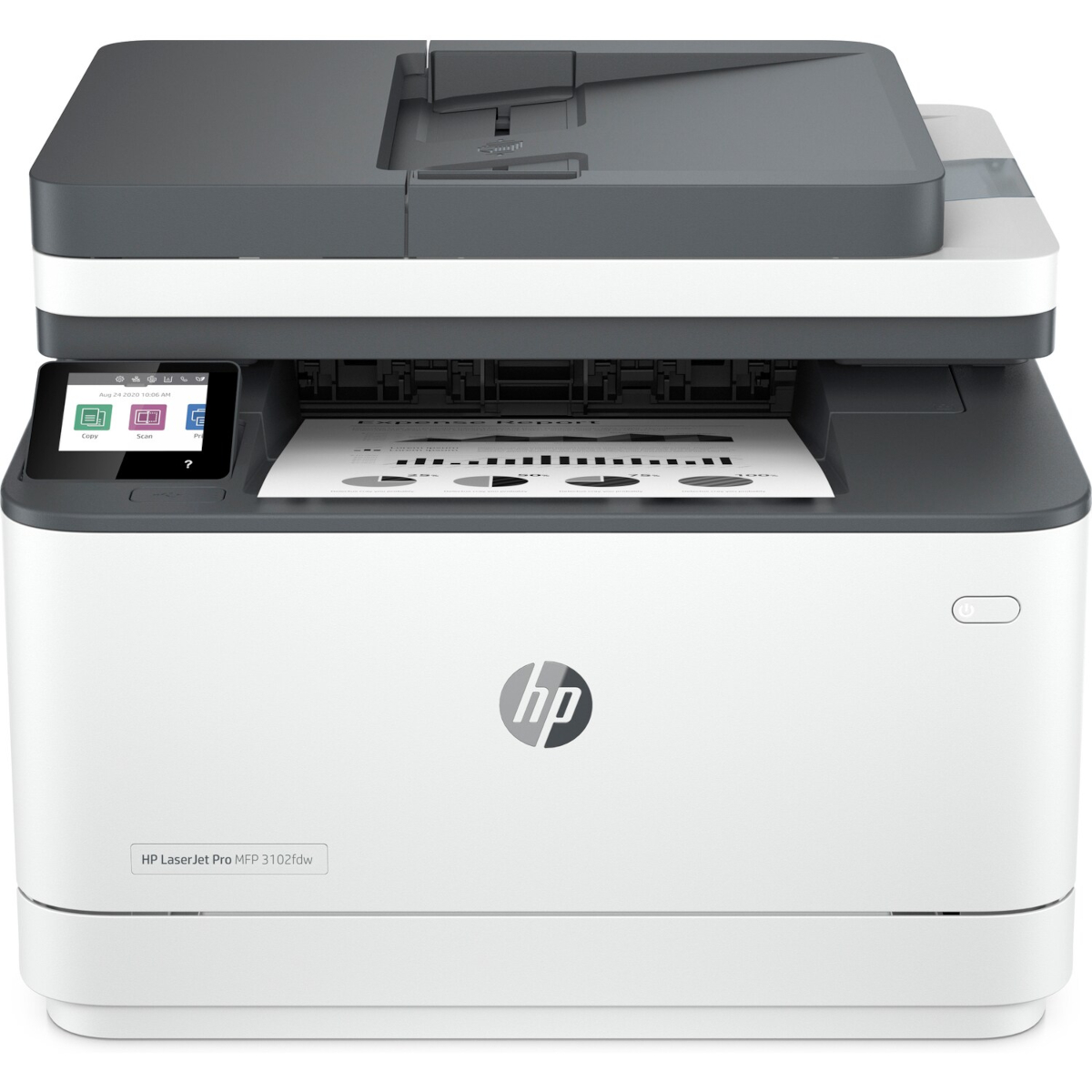 HP LaserJet Pro MFP 3102fdw - 4in1 Multifunktionsdrucker 40€ Cashback, Schwarz-Weiß, Drucken, Kopieren, Scannen, Faxen, ...