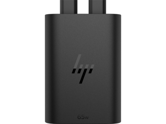 HP 65W GaN USB-C Duo AC Adapter