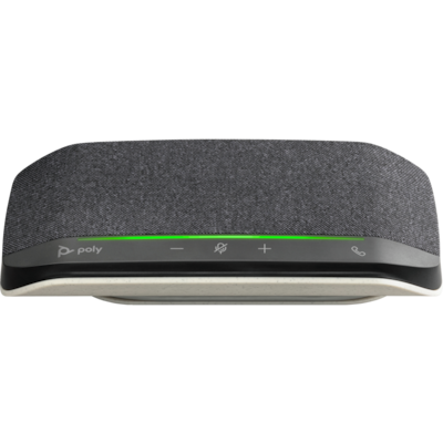Poly Sync 10 Speakerphone incl. USB-A to USB-C Kabel USB-Freisprecheinrichtung, 2 Mikrofone, Vollduplex