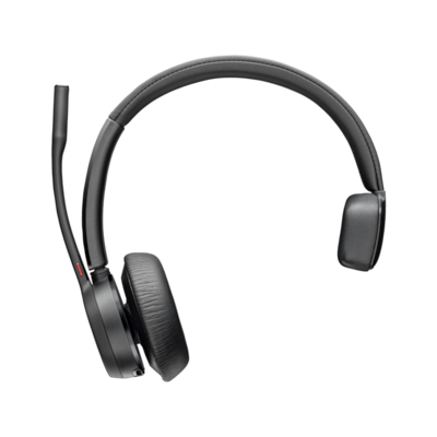 Poly Voyager 4310-M Einseitiges Headset, UC kompatibel +USB-A to USB-C Kabele +BT700 Bluetooth-Adapter