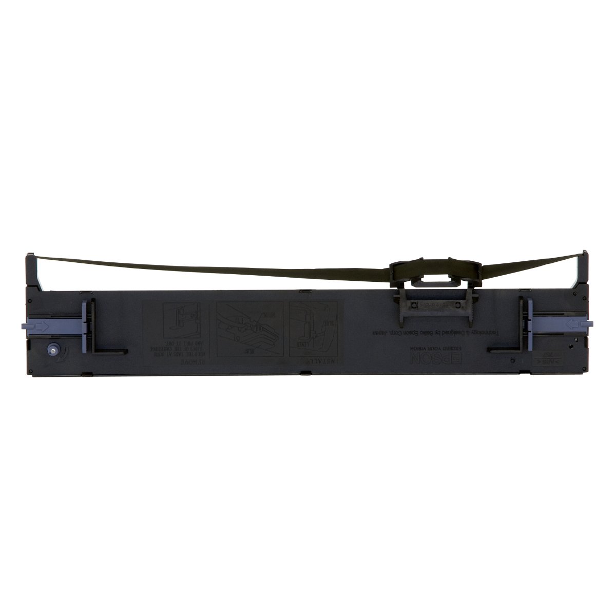 Epson SIDM Farbbandkassette Schwarz geeignet für: LQ-690 // LQ-690II // LQ-690IIN | Haltbarkeit von 10 Mio Zeichen Image
