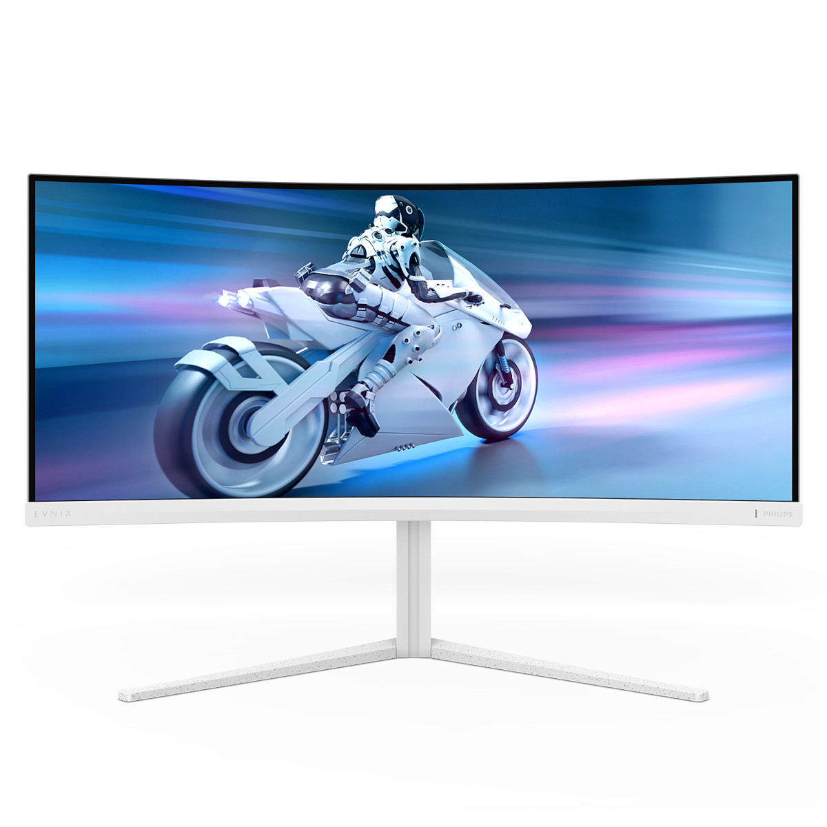 Philips 34M2C5501A/00 - 34 Zoll WQHD Curved Gaming Monitor, 180 Hz, 1 ms, FreeSync Premium, Ambiglow (3440x1440, 2x HDMI...