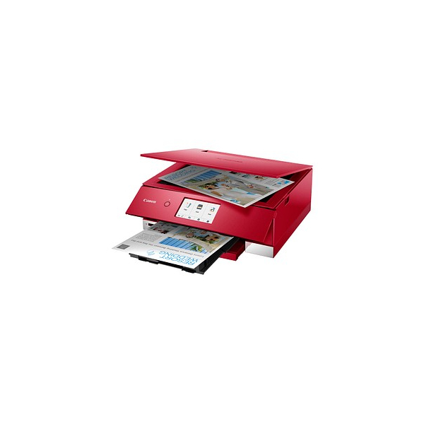 Thumbnail - Canon PIXMA TS8352a - 3in1 Multifunktionsdrucker rot A4, Drucken, Kopieren, Scannen