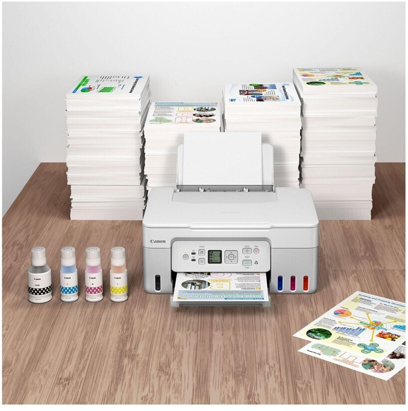 Canon PIXMA G3571 MegaTank 3in1 Tintenstrahl A4, USB, Wlan, Duplex Drucker Produkt Bild 3