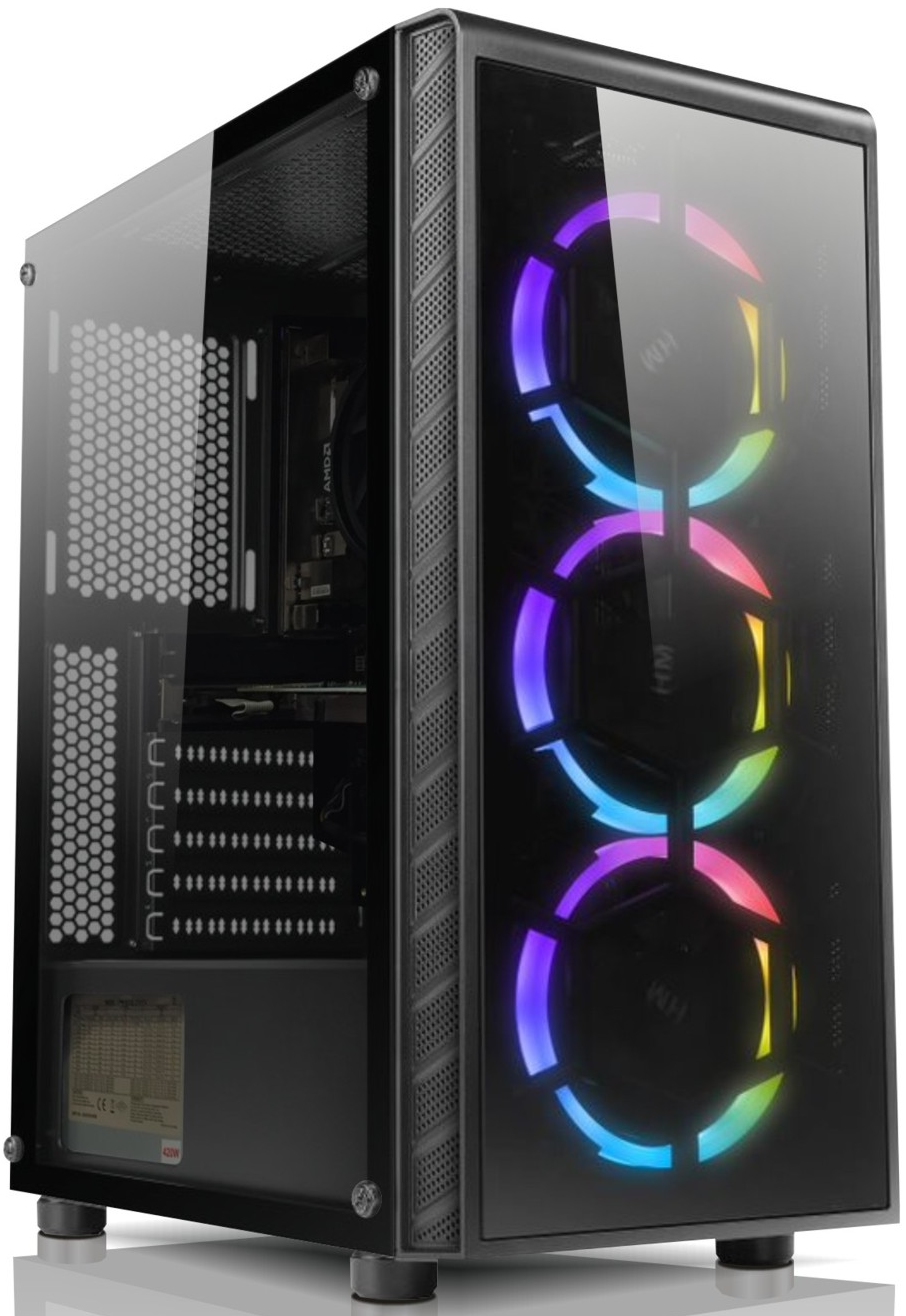 HM24 Gaming-PC HM247745 B-Ware [AMD Ryzen 7 5700X / 32GB RAM / 1TB SSD / RTX 4060 Ti / Win11 Pro]