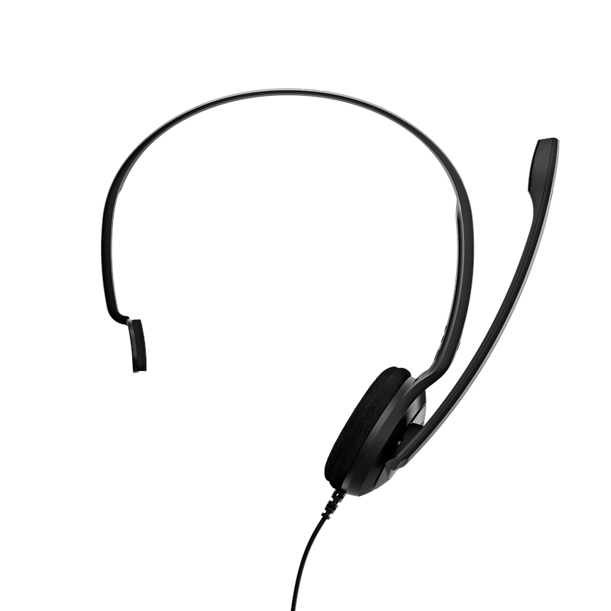 EPOS PC 7 USB Headset - Monaurales Headset, Plug-and-Play-USB Laptop oder PC