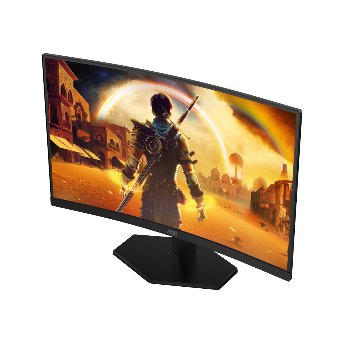 AOC C27G42ZE 27 Zoll - Curved Gaming Monitor Fast VA, FHD, 260 Hz, 1 ms GtG, HDMI, DP Displays Produkt Bild 4