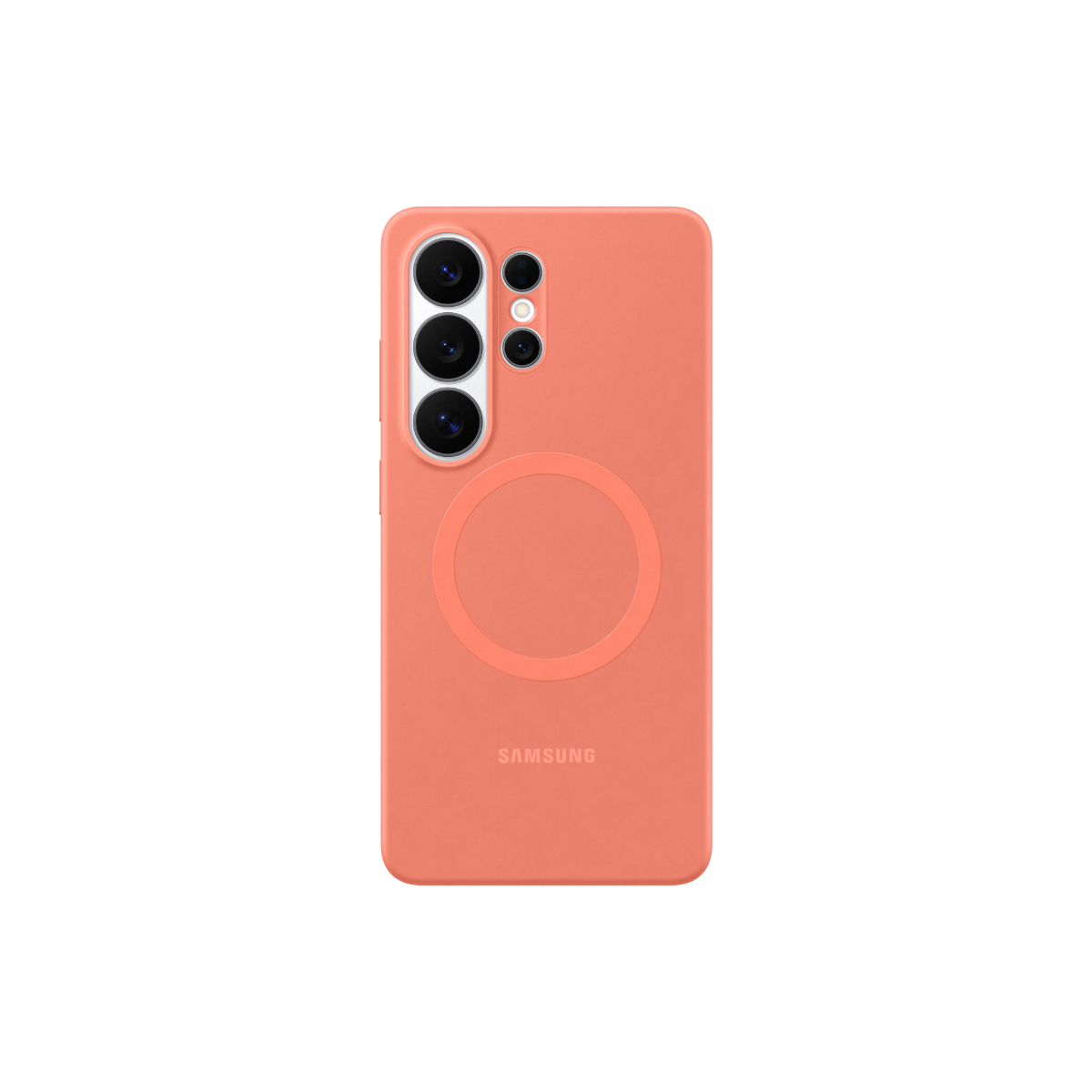 Samsung Silicone Magnet Case Galaxy S26 Ultra, Coralred