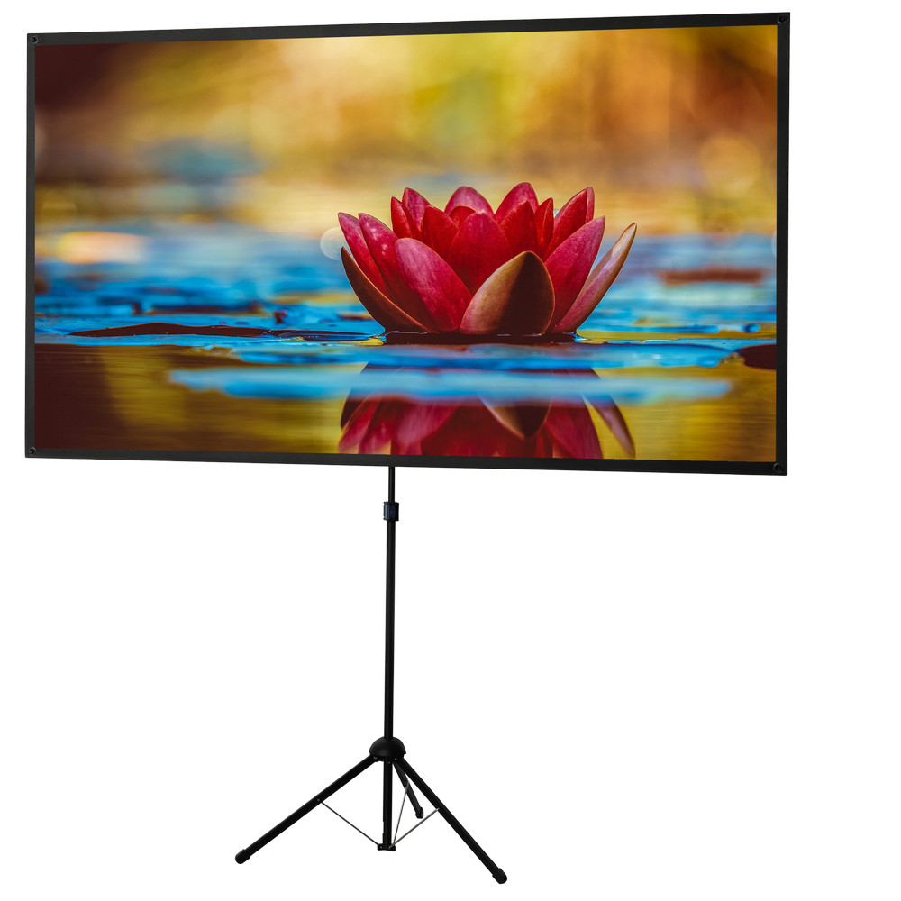 celexon Stativleinwand Ultra-lightweight 199x112 cm, Format 16:9 Leinwand Produkt Bild 2