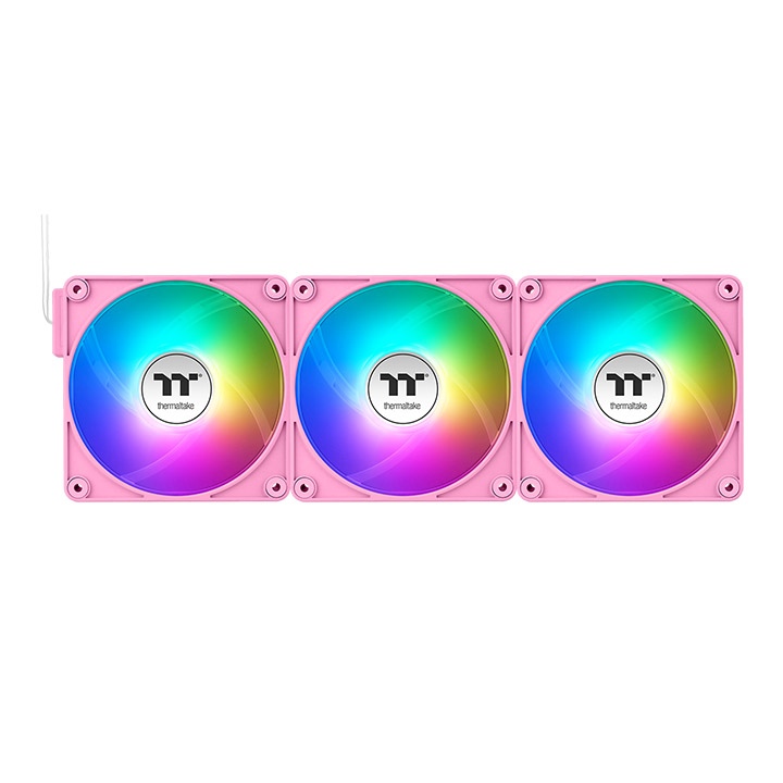 Thumbnail - Thermaltake CT140 EX Reverse ARGB Sync Pink 3 Pack Gehäuselüfter