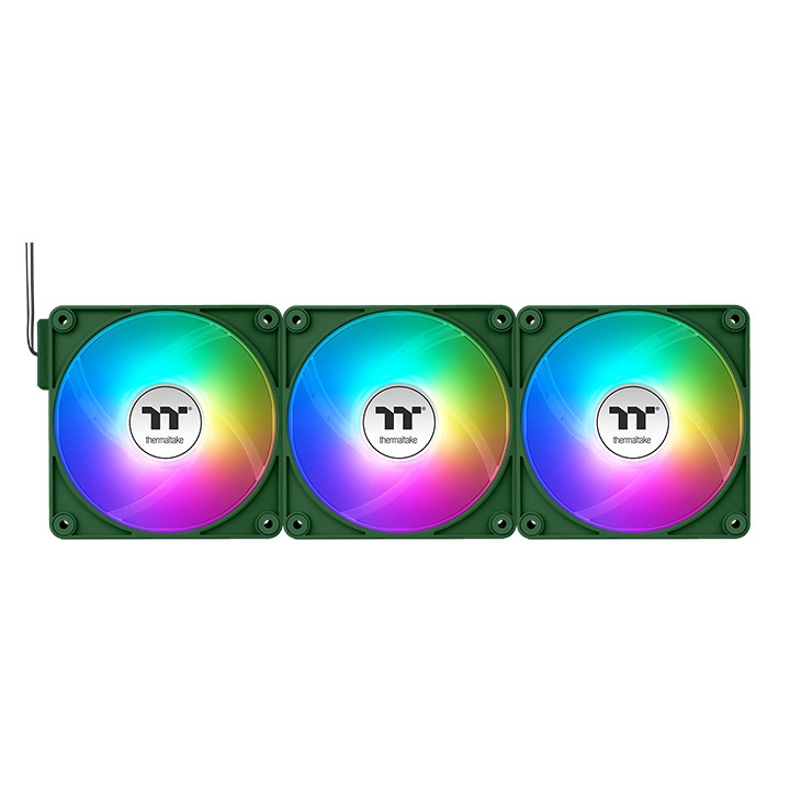 Thermaltake CT140 EX Reverse ARGB Sync Racing Green 3 Pack Gehäuselüfter