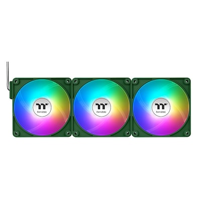 Thermaltake CT140 EX Reverse ARGB Sync Racing Green 3er-Pack | Gehäuselüfter