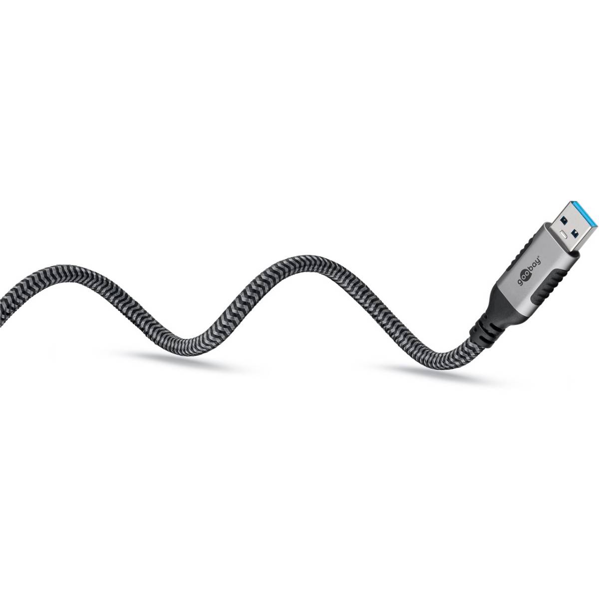 Goobay Ethernet-Kabel USB-A 3.0 auf RJ45, 1,5 m Kabel Produkt Bild 4