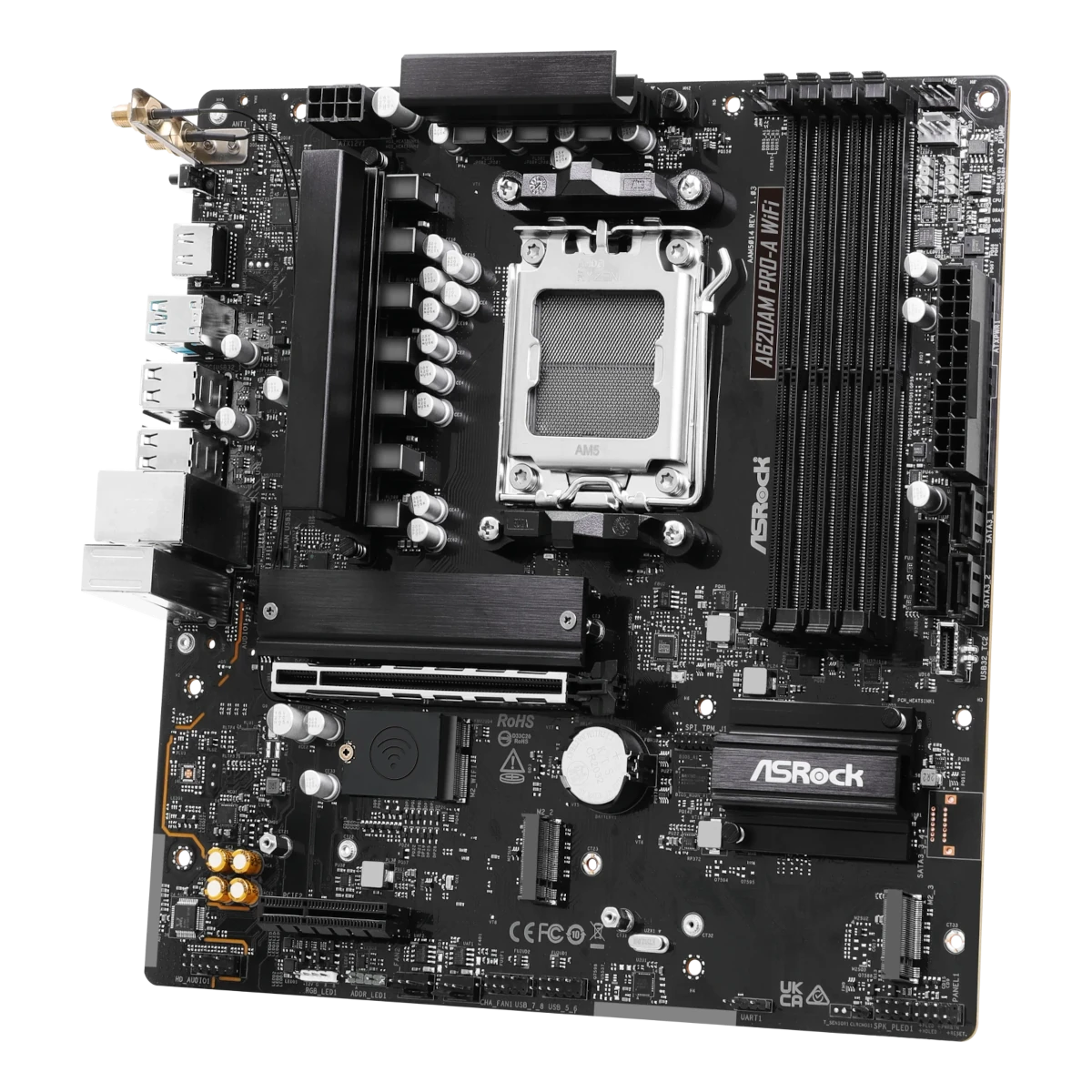 ASRock A620AM Pro-A WiFi Mainboard Mainboards Produkt Bild 4
