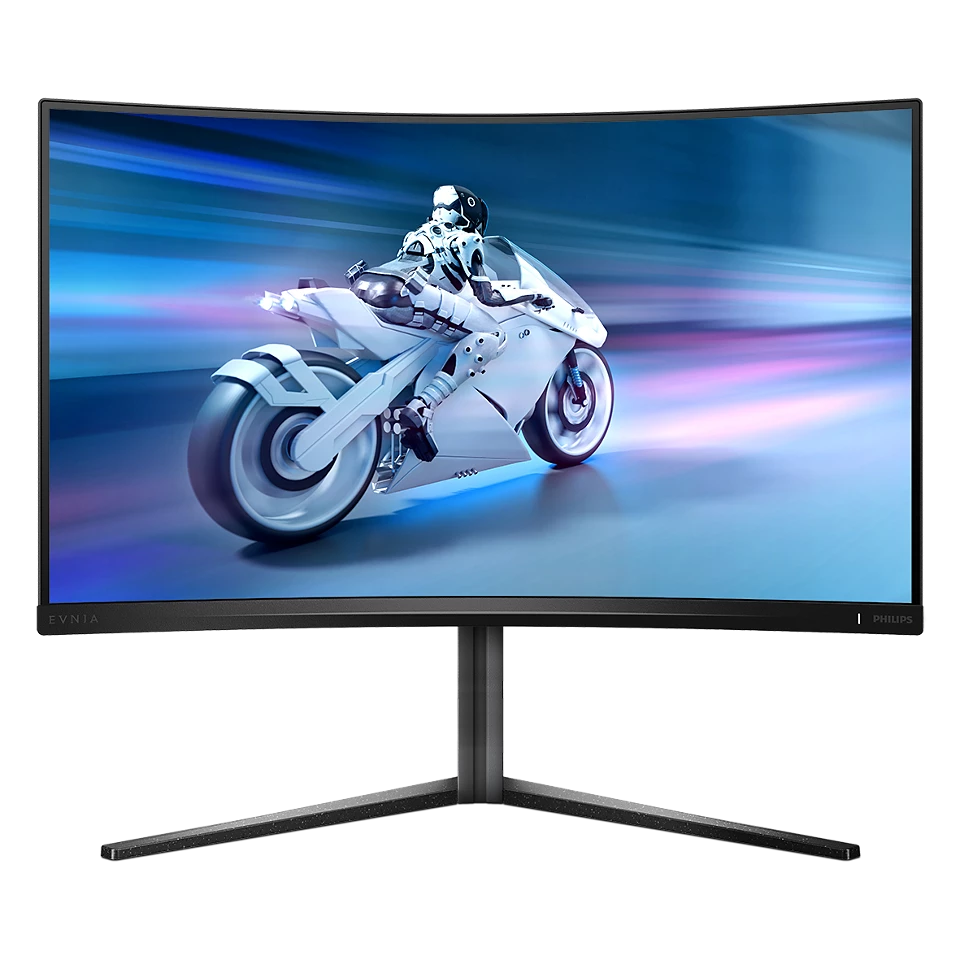 Philips Evnia 32M2C5500W 32 Zoll QHD Curved Gaming Monitor, 0,5 ms MPRT, 240 Hz, FreeSync Prem. Pro., HDR400 (2560x1440,...