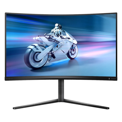 Philips Evnia 32M2C5500W 32 Zoll QHD Curved Gaming Monitor, 0,5 ms MPRT, 240 Hz, FreeSync Prem. Pro., HDR400 (2560x1440, HDMI, DisplayPort, USB Hub) g