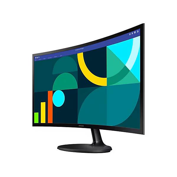 Samsung S24D364GAU Curved Monitor - VA, Full HD, 100 Hz, HDMI Displays Produkt Bild 2