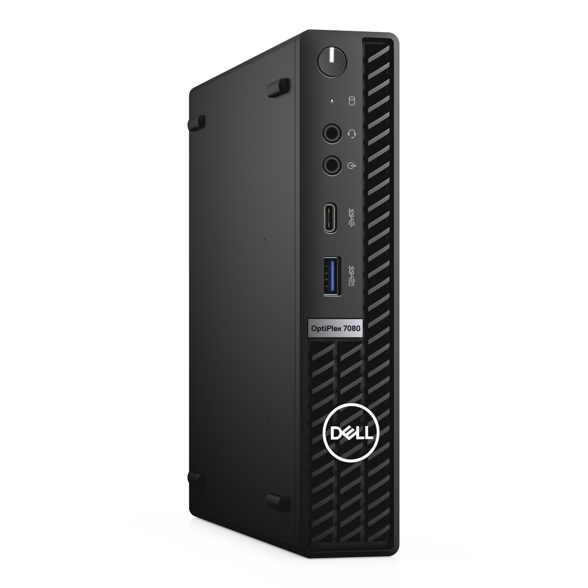 Dell OptiPlex 7080 Micro USFF i5, 16 GB, 512 GB SSD, UHD-Grafik 630, Win 11 Pro PC Produkt Bild 2