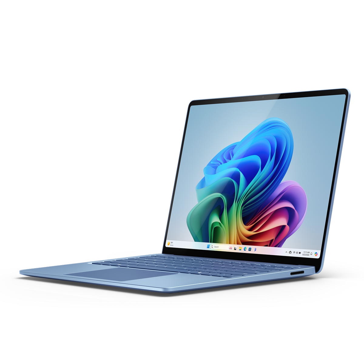 Microsoft Surface Laptop Copilot+ PC 13,8" - 16GB - 1TB 13,8" touchscreen - Snapdragon X Elite - 16GB - 1TBGB - saphirblau - 7. Generation