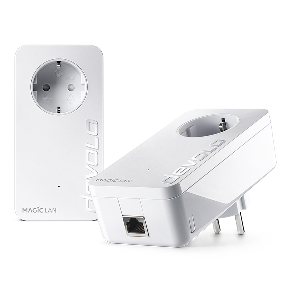 devolo Magic 1 LAN Powerline Starter Kit Powerline bis zu 1.200 Mbit/s, 1x Gigabit LAN (pro Einheit)