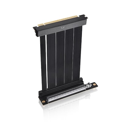 Thermaltake PCIe 4.0 Riser Cable Dual 90° - 130mm