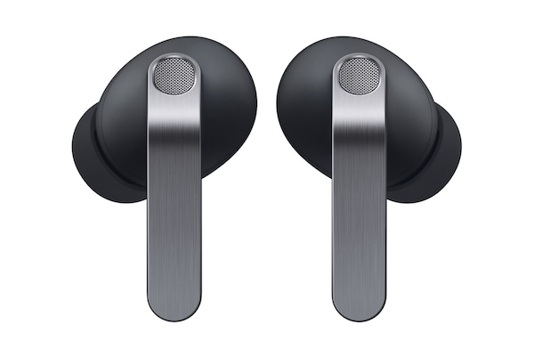 Samsung Galaxy Buds4 Pro SM-R640, Black Adaptive ANC, Bis zu 7 Stunden Wiedergabezeit, 2-Wege-Lautsprecher, Modernes Design mit hochwertigen Metallakz