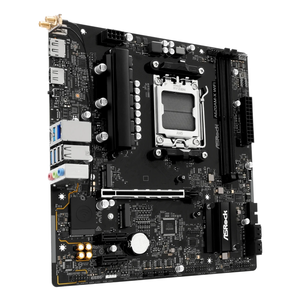 ASRock A620AM-X WiFi Mainboard Mainboards Produkt Bild 3