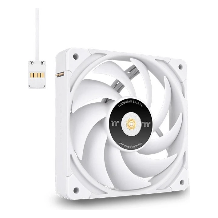 Thermaltake TOUGHFAN EX12 Pro White 3er-Pack | Gehäuselüfter Kühlung Produkt Bild 2