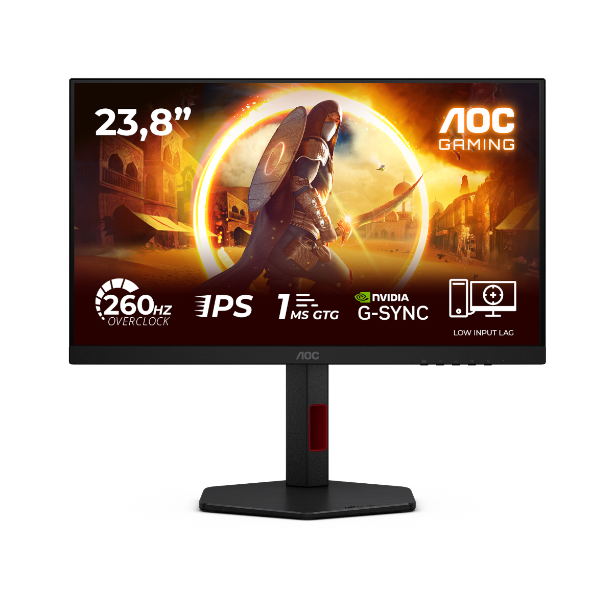 AOC 27G4ZRE 24 Zoll - Gaming Monitor Fast-IPS, FHD, 260 Hz OC / 240 Hz