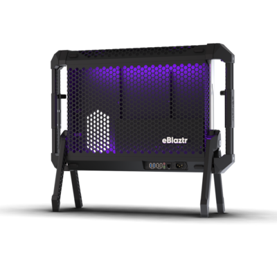 eBlaztr Black | Portables PC-Gehäuse