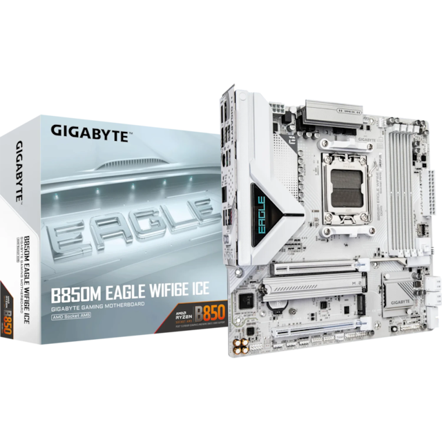 Gigabyte B850M EAGLE WIFI6E ICE motherboard
