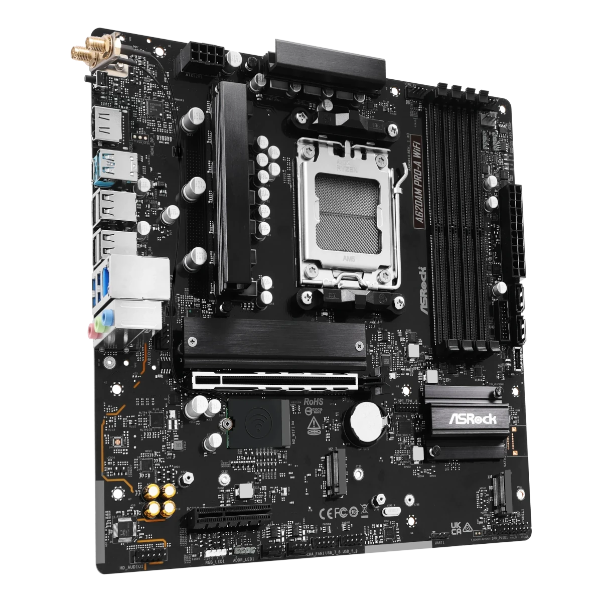 ASRock A620AM Pro-A WiFi Mainboard Mainboards Produkt Bild 3
