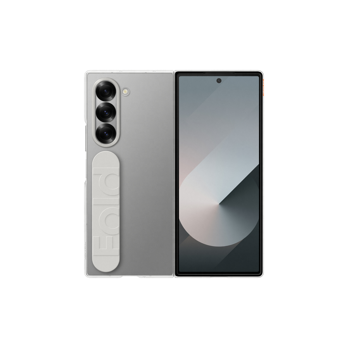 Samsung Clear Case with Strap für Galaxy Fold6, Transparent Handytaschen Produkt Bild 1