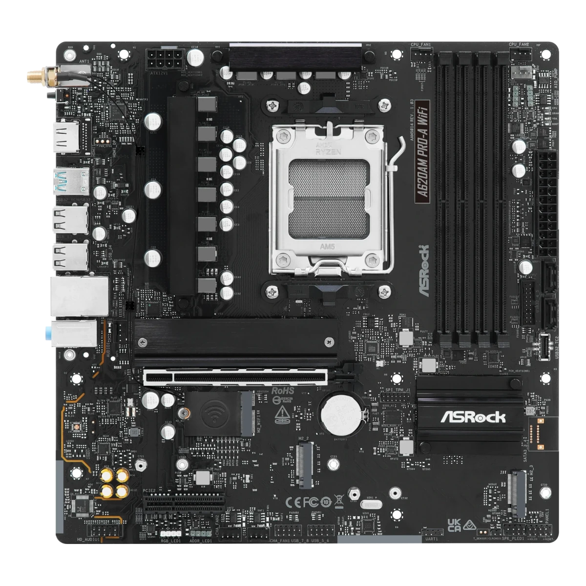 ASRock A620AM Pro-A WiFi Mainboard